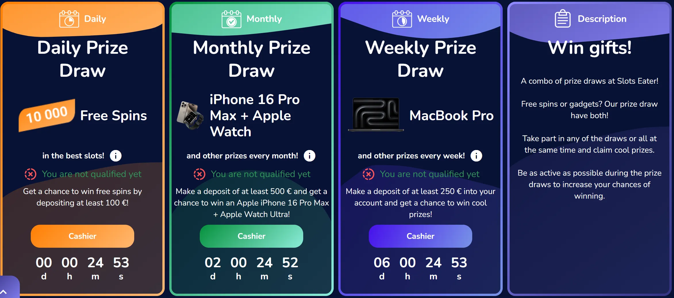 crocoreels casino prize draws